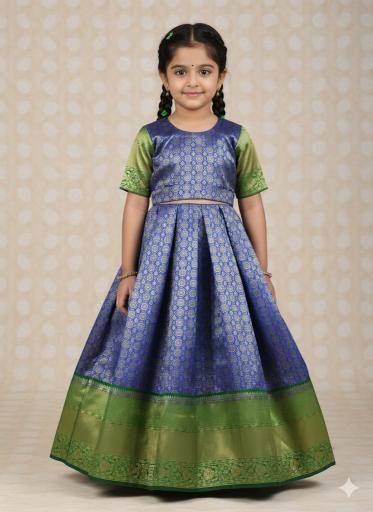 LEHENGA CHOLI and GOWNS canvas Wholesale children fashion in Kolkata